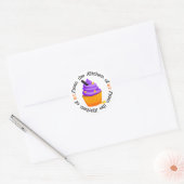 Halloween Cupcake Keuken Sticker - SRF (Envelop)