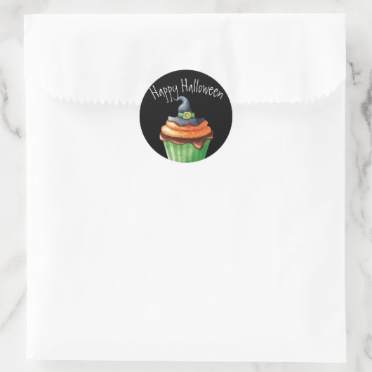Halloween Cupcake stickers (Tas)