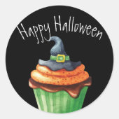 Halloween Cupcake stickers (Voorkant)