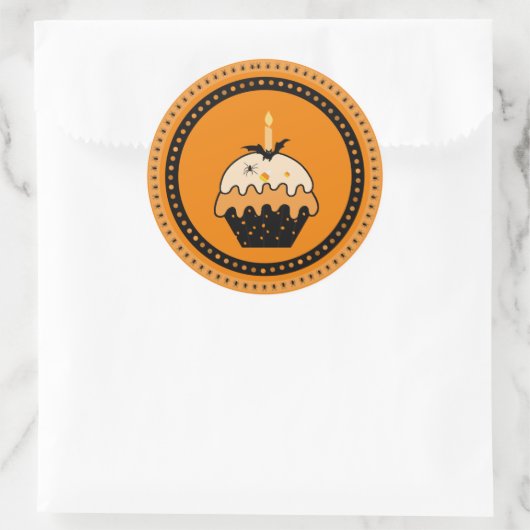 Halloween Cupcake Stickers (Tas)