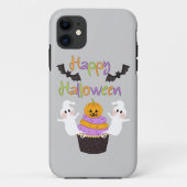 Halloween Cupcake-teken Case-Mate iPhone Case (Achterkant)