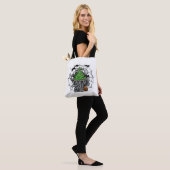 Halloween Cupcake Tote Bag (Op model)