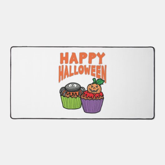 Halloween cupcakes bureaumat (Voorkant)