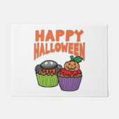 Halloween cupcakes deurmat (Voorkant)
