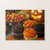 Halloween Cupcakes Legpuzzel (Horizontaal)