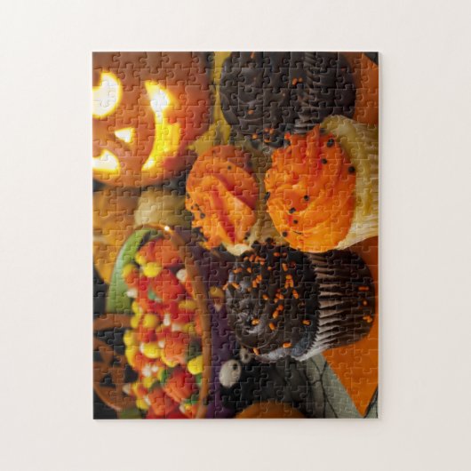 Halloween Cupcakes Legpuzzel (Verticaal)