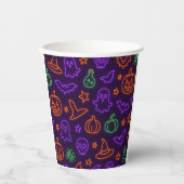 Halloween Cups Papieren Bekers (Voorkant)