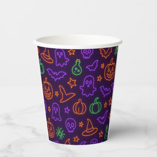 Halloween Cups Papieren Bekers (Voorkant)