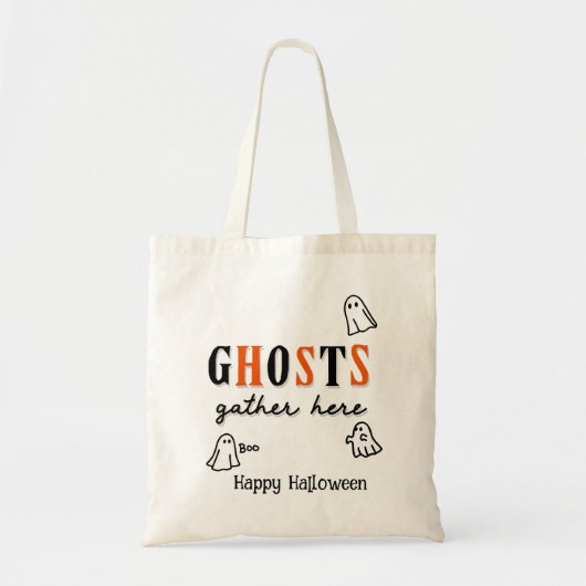 Halloween Custom grillig grappig Modern Tote Bag (Voorkant)