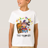 Halloween Custom grillige grappige Schattigee pomp T-shirt (Voorkant)