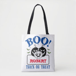Halloween Custom Snoep & Treat Tote Bag