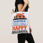 Halloween Custom Snoep & Treat Tote Bag (Dichtbij)