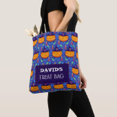 Halloween Custom Treat & Snoep Canvas tas (Dichtbij)
