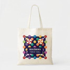 Halloween Custom Treat & Snoep Canvas tas