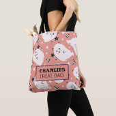 Halloween Custom Treat & Snoep Canvas tas (Dichtbij)