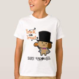 Halloween Custom Whimsical Funny Schattige Dog T-shirt