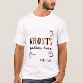 Halloween Custom Whimsical Grappig Modern T-shirt (Voorkant)