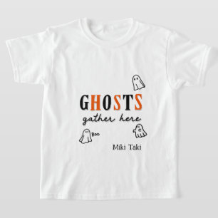 Halloween Custom Whimsical Grappig Modern T-shirt