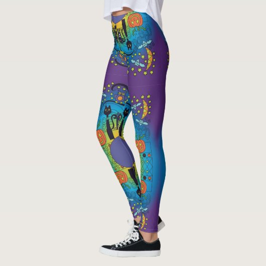 Halloween Cute and Spooky Leggings (Links)
