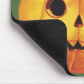  Halloween, Cute Black Cat in a Pumpkin Muismat (Hoek)