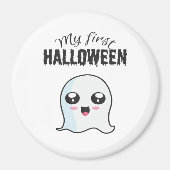 Halloween Cute Boo Newborn Baby Girl First Hallowe Magneet (Voorkant)