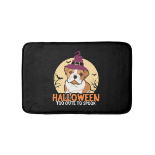 Halloween Cute Bulldog Dog Halloween Costumes Gift Badmat