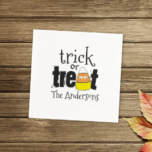 Halloween Cute Candy Corn Whimsical Servet