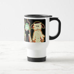 Halloween Cute Cartoon Monster Friends Reisbeker