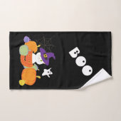 Halloween Cute Cat in Witch Pet Bad Handdoek (Handdoek)