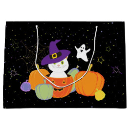 Halloween Cute Cat in Witch Pet Groot Cadeauzakje