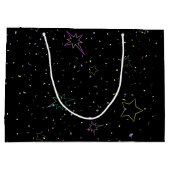 Halloween Cute Cat in Witch Pet Groot Cadeauzakje (Achterkant)