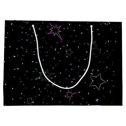 Halloween Cute Cat in Witch Pet Groot Cadeauzakje (Achterkant)