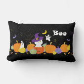 Halloween Cute Cat in Witch Pet Kussen (Voorkant)