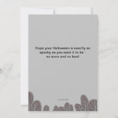 Halloween Cute Cat & Jack-o’-lantern Pumpkin (Achterkant)