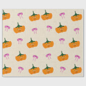 Halloween cute design,  cadeaupapier (Vlak)