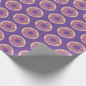 Halloween Cute Donuts Sprinkles Frosted Cadeaupapier (Hoek)