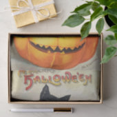 halloween Cute Friendly Black Cat Tissuepapier (Geschenk)
