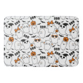 Halloween Cute Ghost Bath Mat (Voorkant)