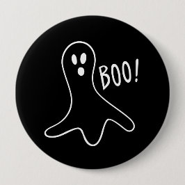 Halloween Cute Ghost Booo Ronde Button 4,0 Cm