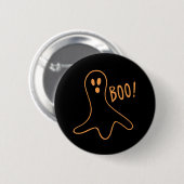 Halloween Cute Ghost Booo Ronde Button 5,7 Cm (Voorkant /achterkant)