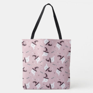 Halloween Cute Ghost Canvas tas