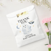 Halloween Cute Ghost Little Boo Baby shower Bedankzakje (Gezegeld)