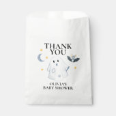 Halloween Cute Ghost Little Boo Baby shower Bedankzakje (Voorkant)