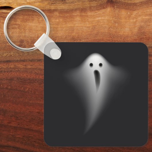 Halloween Cute ghost Sleutelhanger (Voorkant)