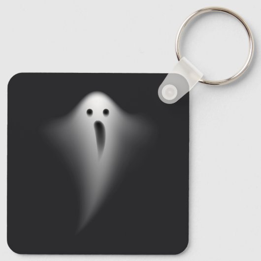 Halloween Cute ghost Sleutelhanger (Achterkant)