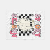 Halloween Cute Ghost Spooky Season Fleece Deken (Voorkant (Horizontaal))
