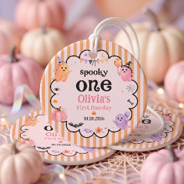 Halloween Cute Ghost Verjaardagsfeestje Favor Tags Bedankjes Labels