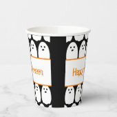 Halloween Cute Ghosts Papieren Bekers (Links)