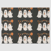 Halloween Cute Ghosts Part  Tissuepapier (Voorkant)