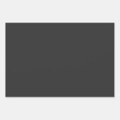 Halloween Cute Ghosts zwart en Oranje Wrapping Pa Inpakpapier Vel (Voorkant 2)